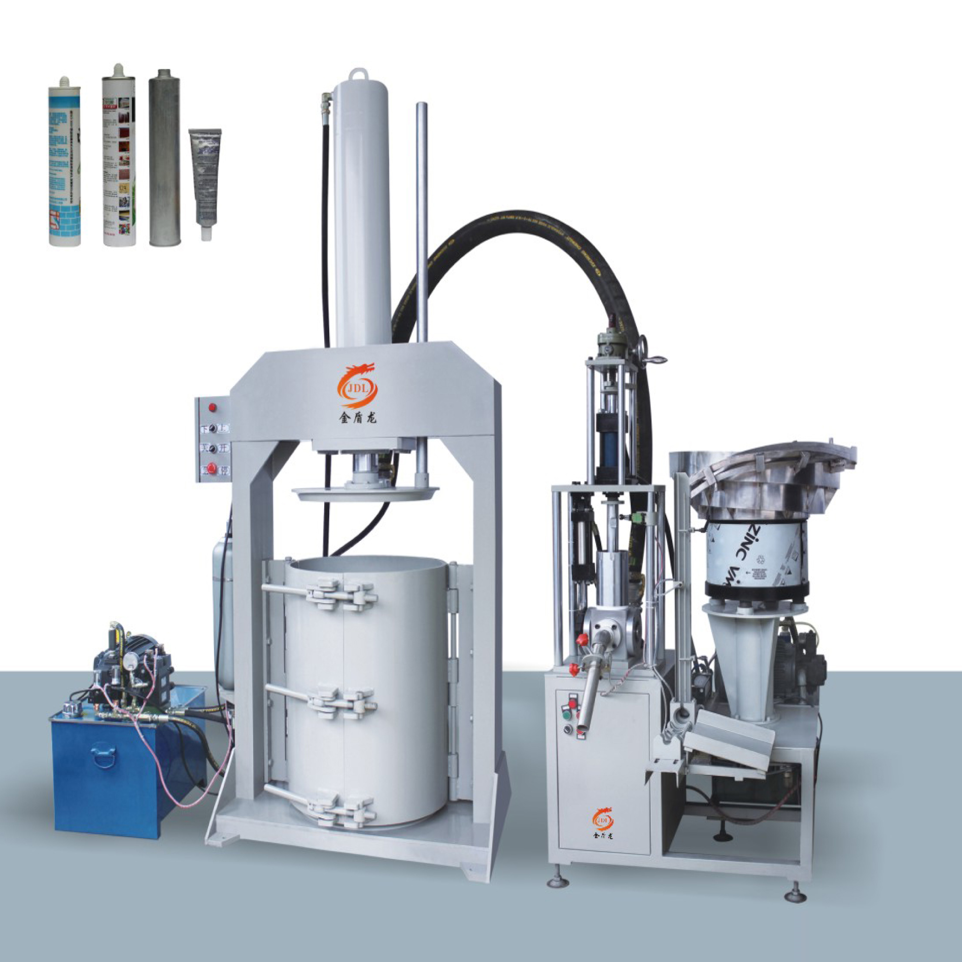 單頭玻璃膠灌裝機 JL-02